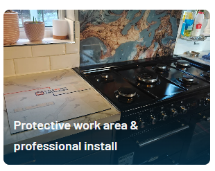 freestanding cooker fitting near me